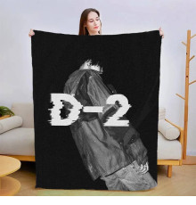 Плюшевий 3D-плед Yoongi BTS 13375, 135х160 см