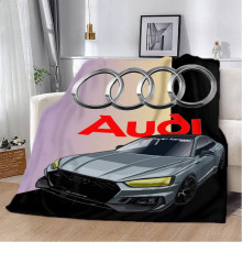 Плюшевий 3D-плед Audi 12421, 135х160 см