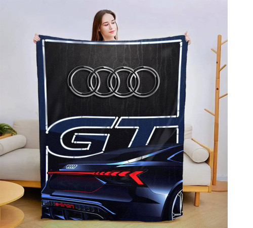 Плюшевий 3D-плед Audi GT 13435, 135х160 см