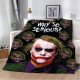 Плюшевий 3D-плед Джокер Why so serious? 11606, 160х200 см