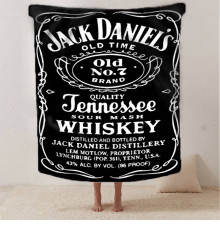 Плюшевий 3D-плед Елітний Jack Daniel's 12587, 135х160 см