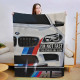 Плюшевий 3D-плед BMW M5 13437, 160х200 см