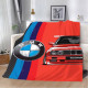 Плюшевий 3D-плед BMW Машина мрії 12435, 160х200 см