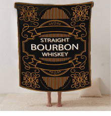 Плюшевий 3D-плед Bourbon 12581, 135х160 см