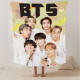 Плюшевий 3D-плед BTS №4 13295, 160х200 см