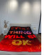 Мотиваційний 3D-плед "Every Thing Will BE OK №2" 12828, 135х160 см