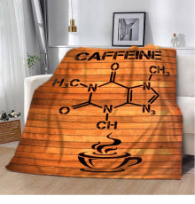 Плюшевий 3D-плед Coffeine 12947, 160х200 см