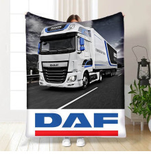 Плюшевий 3D-плед DAF 16457, 160х200 см