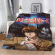 Плюшевий 3D-плед Death Note Зошит смерті 12303, 160х200 см