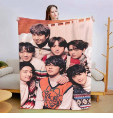 Новорічний 3D-плед Зимовий BTS №2 15381, 160х200 см