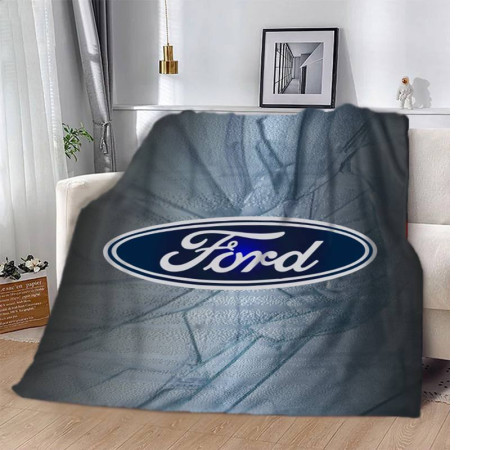 Плюшевий 3D-плед Ford 12602, 135х160 см