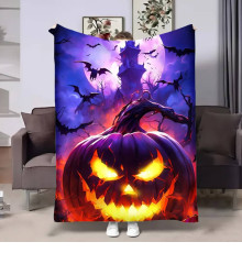 Плюшевий 3D-плед Halloween Castle 17604, 160х200 см