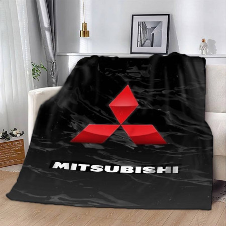 Плюшевий 3D-плед Mitsubishi 12608, 135х160 см