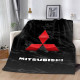 Плюшевий 3D-плед Mitsubishi 12608, 135х160 см