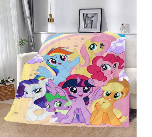Плюшевий 3D-плед My Littlе Pony 13280, 160х200 см
