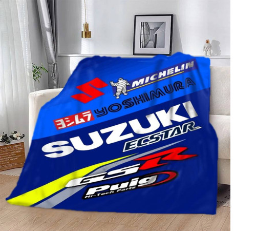 Плюшевий 3D-плед Suzuki 12632, 135х160 см