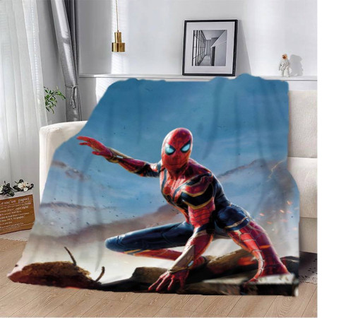 Плюшевий 3D-плед Людина павук Marvel 12277, 135х160 см